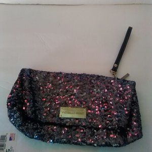victoria secret sequin clutch